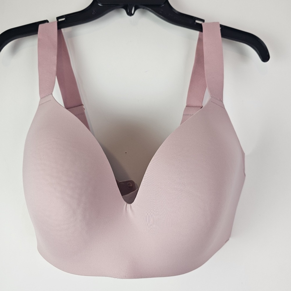 Le Mystere 36DDD/F Bra Pink Smooth Shape 360 Smoother Wireless